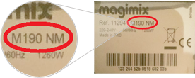 Produktnummer Magimix