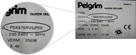 Produktnummer Pelgrim-ersatzteile