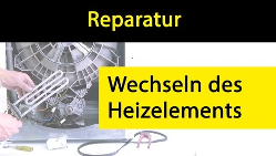 Heizelement einer Waschmaschine austauschen